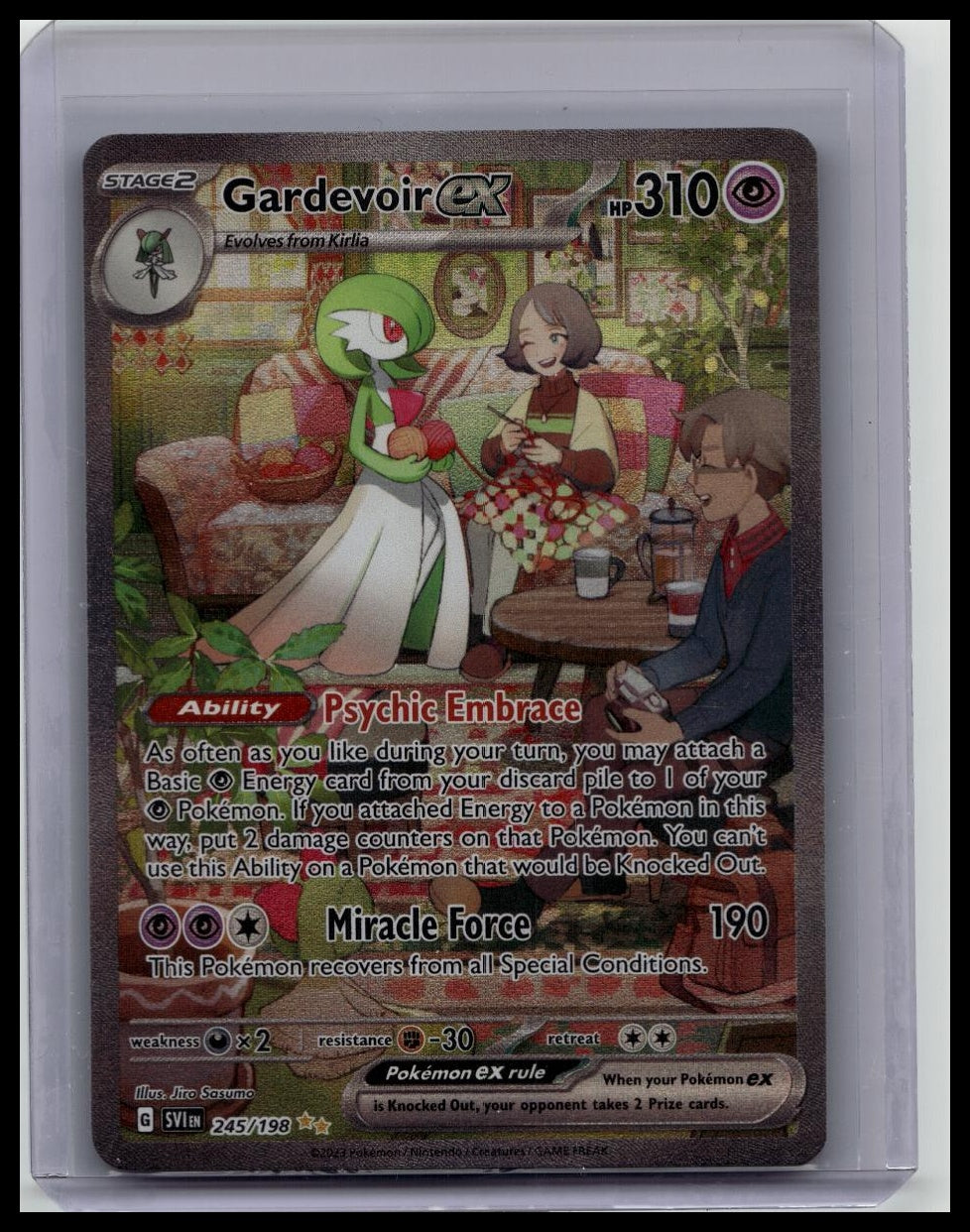 Pokemon TCG Scarlet & Violet Gardevoir ex 245/198 Special Illustration Rare