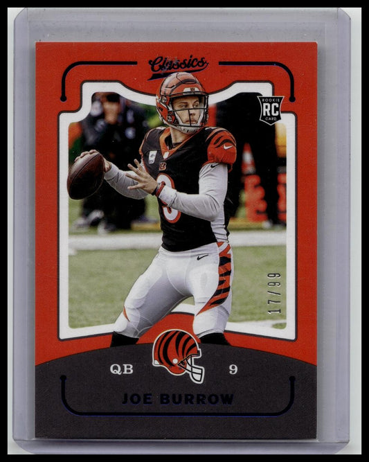 2020 Panini Chronicles - Classics Blue #CL-1 Joe Burrow /99 (RC)