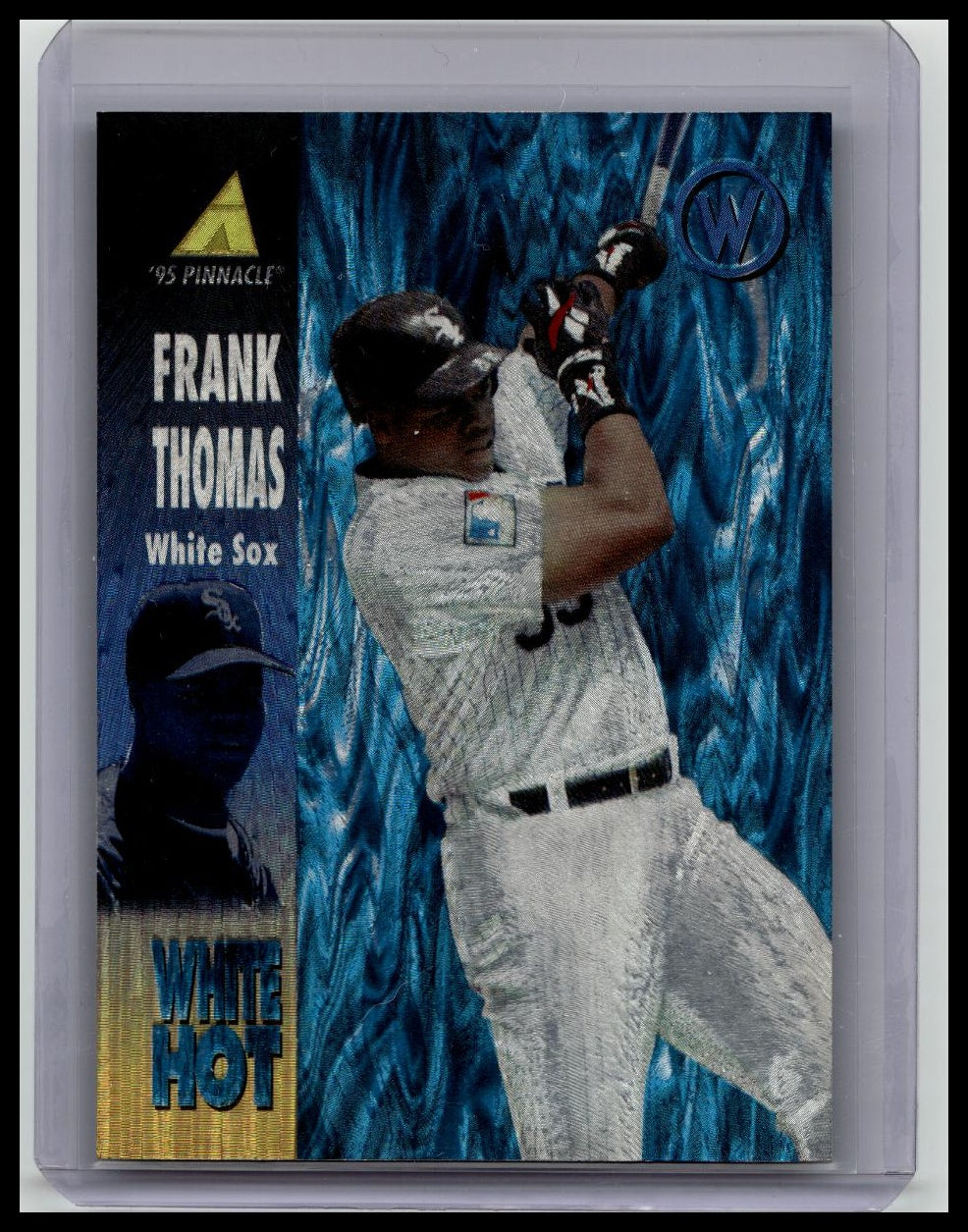 1995 Pinnacle White Hot Frank Thomas #WH3 HOF SP