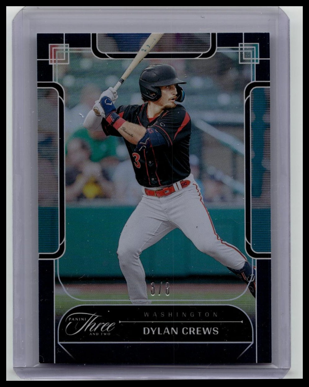 2024 Panini Three and Two Dylan Crews #45 Holo 3/8 (RC)