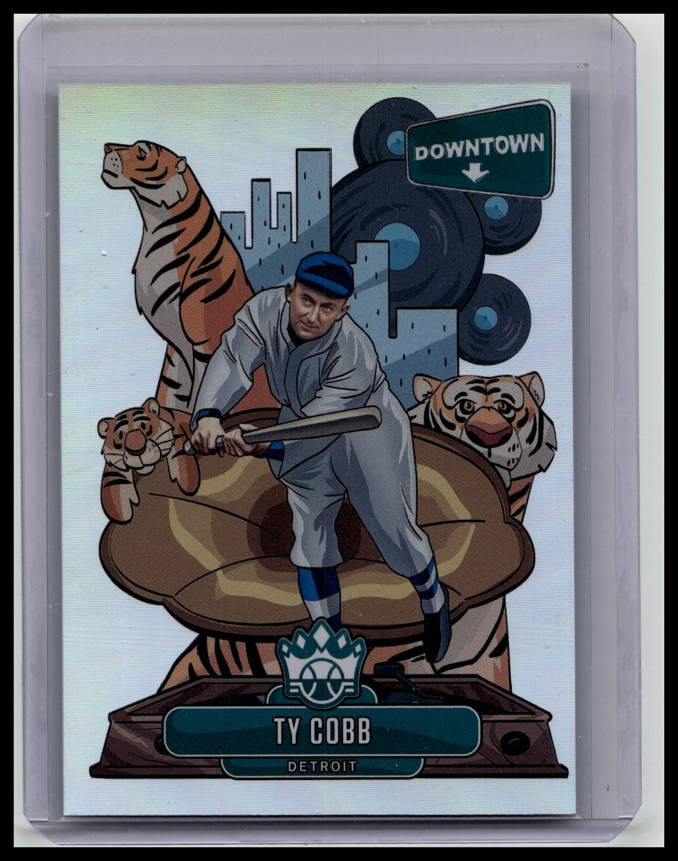 2022 Panini Diamond Kings Ty Cobb Downtown #D14