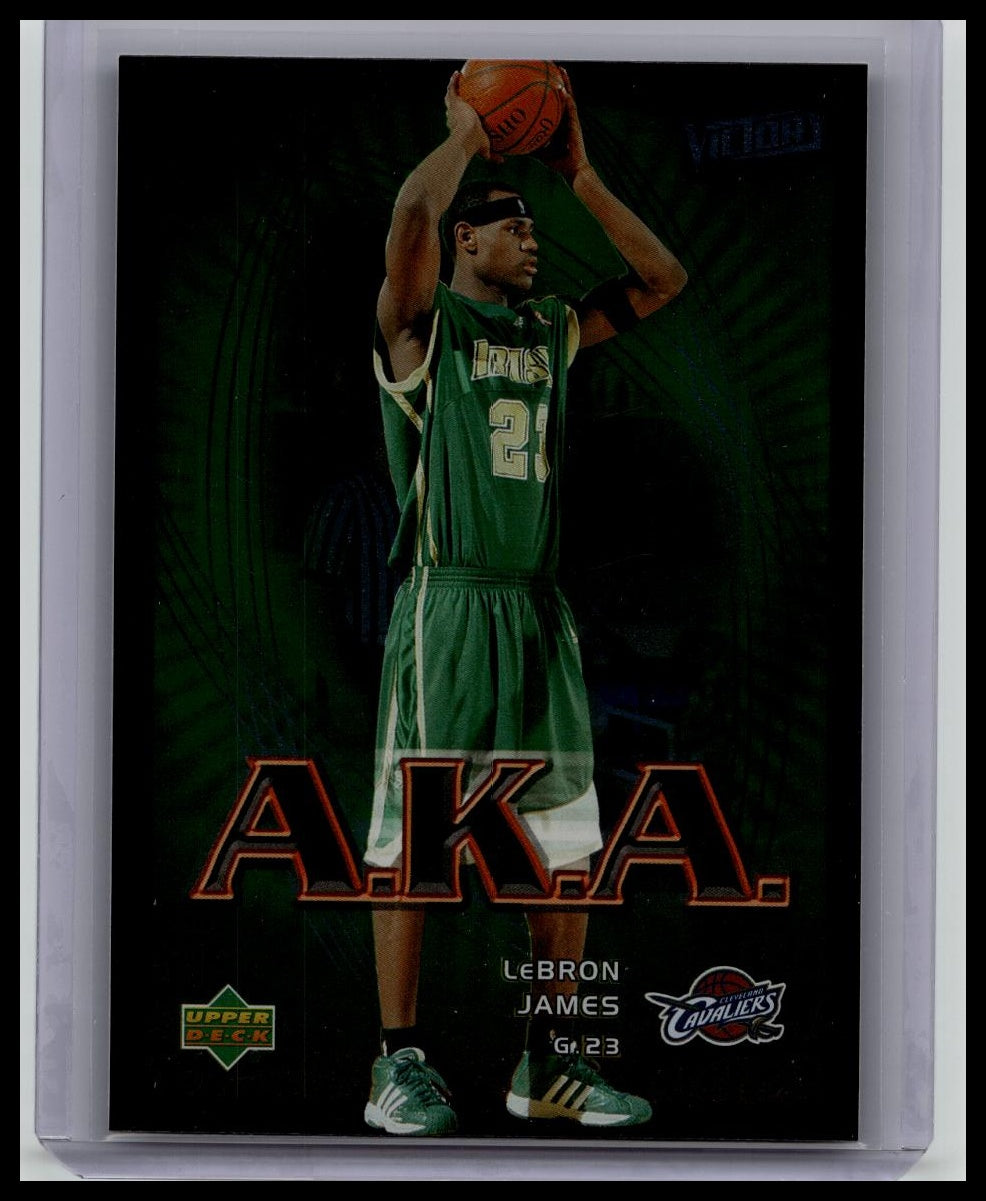 LeBron James Rookie AKA King 2003 Upper Deck Victory #206
