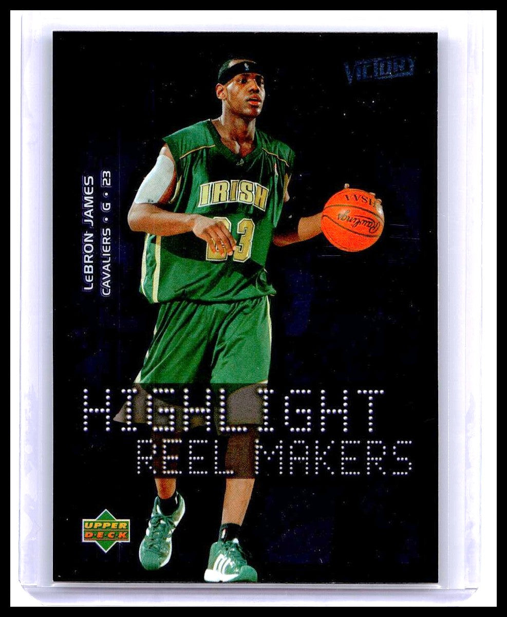 2003-2004 Upper Deck Victory Lebron James RC Highlight Reel Makers #222