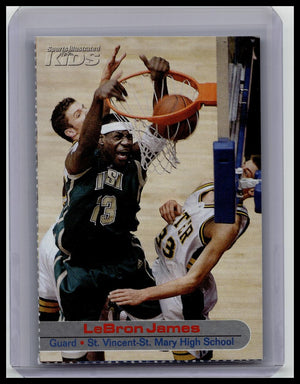2003 Sports Illustrated for Kids - LeBron James #264 (RC)
