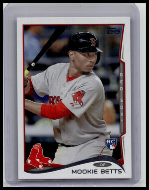 2014 Topps Update #US-26 Mookie Betts Red Sox RC Rookie