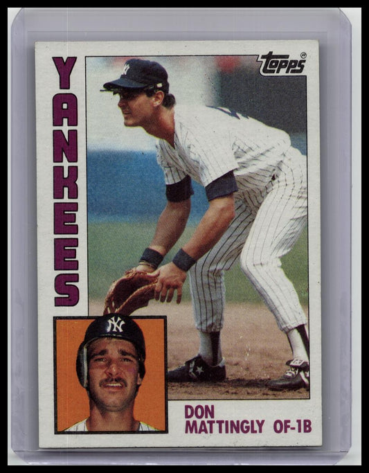 1984 Topps #8 Don Mattingly RC Rookie YANKEES