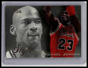 1995-96 Michael Jordan Flair Basketball Style #235