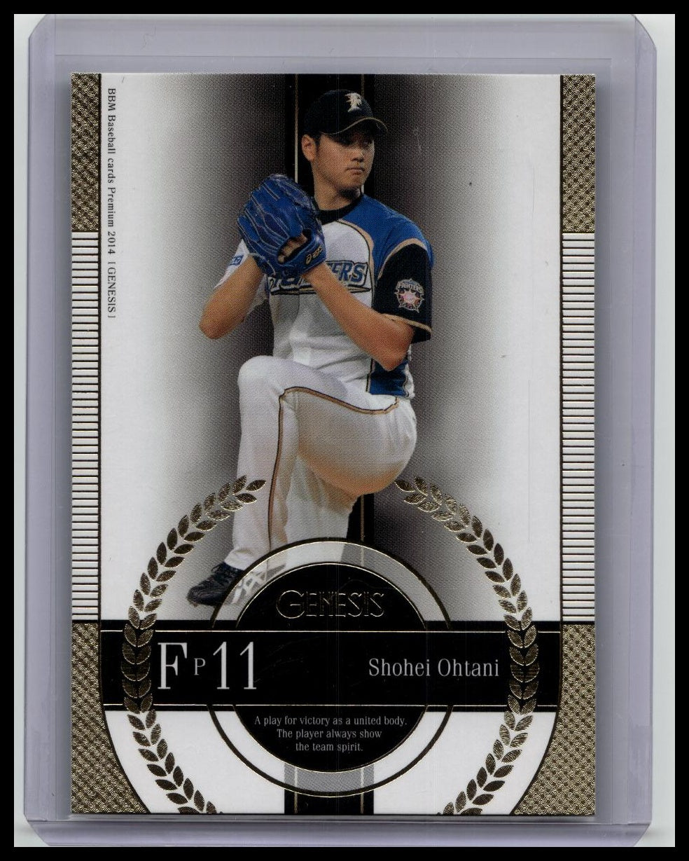 Shohei Ohtani - 2014 BBM Genesis Fp11 #046 Hokkaido Nippon-Ham Fighters