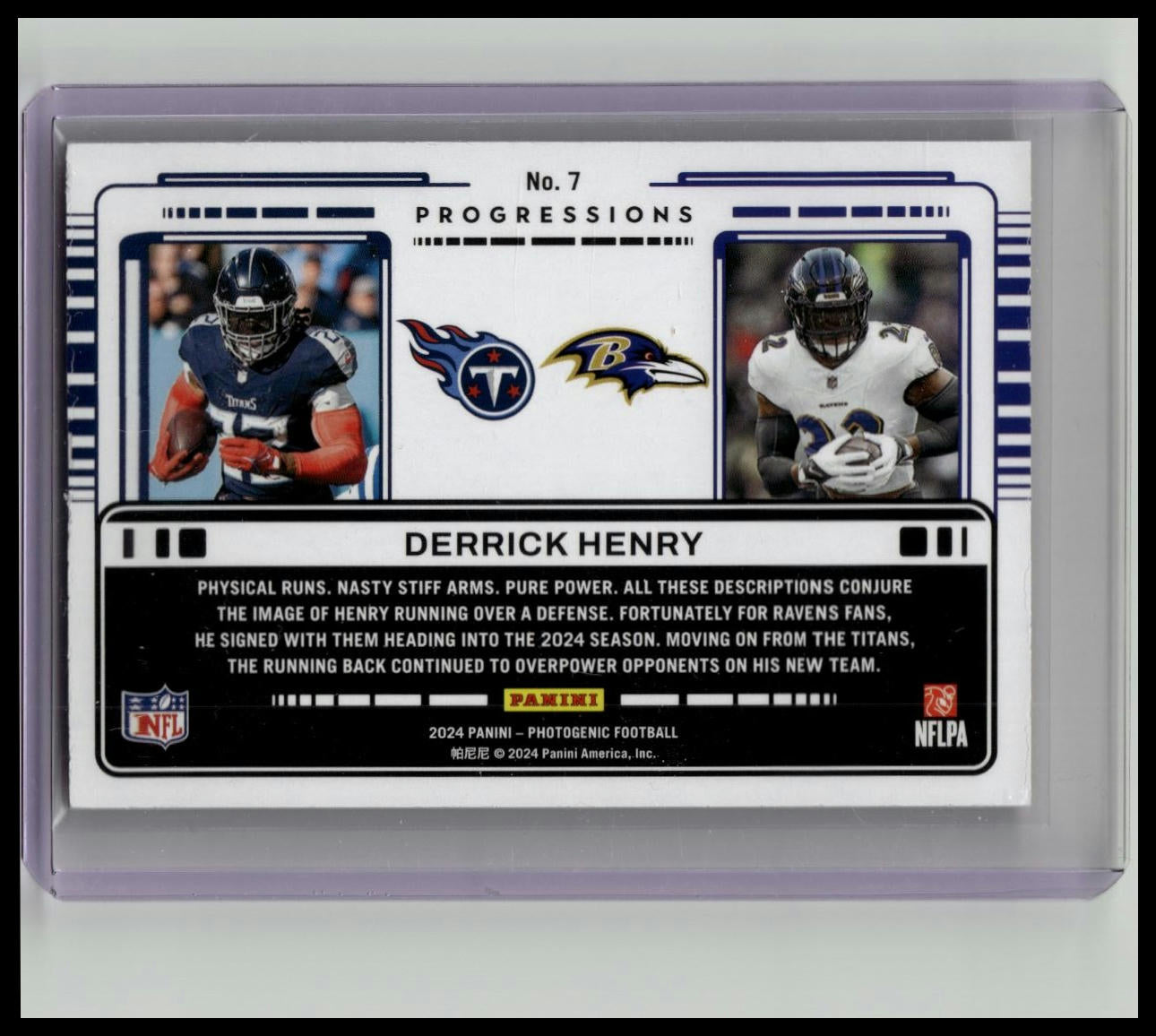2024 Panini Photogenic Derrick Henry Progressions /49