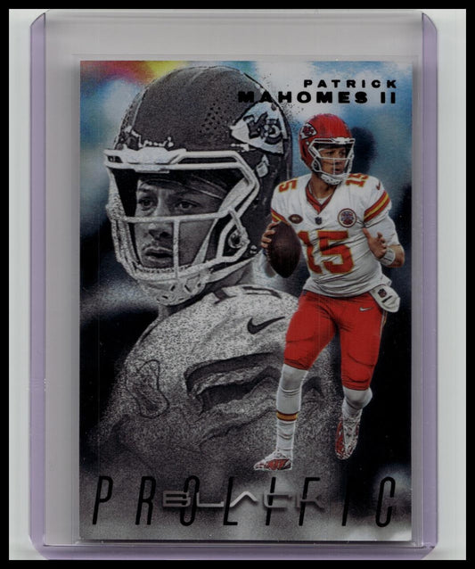 2024 Panini Black Prolific PATRICK MAHOMES CASE-HIT SSP Kansas City Chiefs
