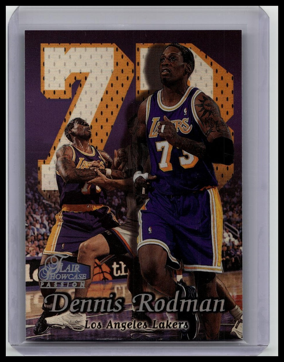1998-99 Flair Showcase - Dennis Rodman #64 Row 2