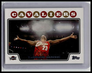 2008 Topps Chrome #23 Chalk Toss Lebron James
