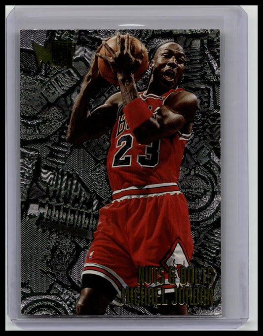 1995-96 Fleer Metal Nuts & Bolts Michael Jordan #212