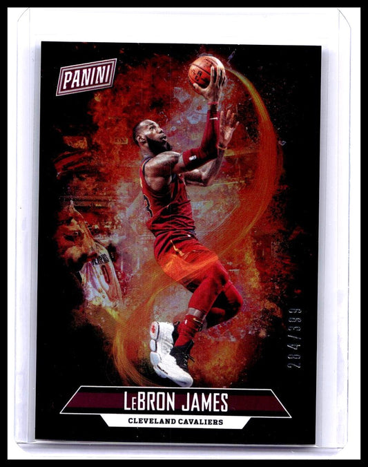 2018 Panini Father's Day - Panini Collection #4 LeBron James /399 Cavs