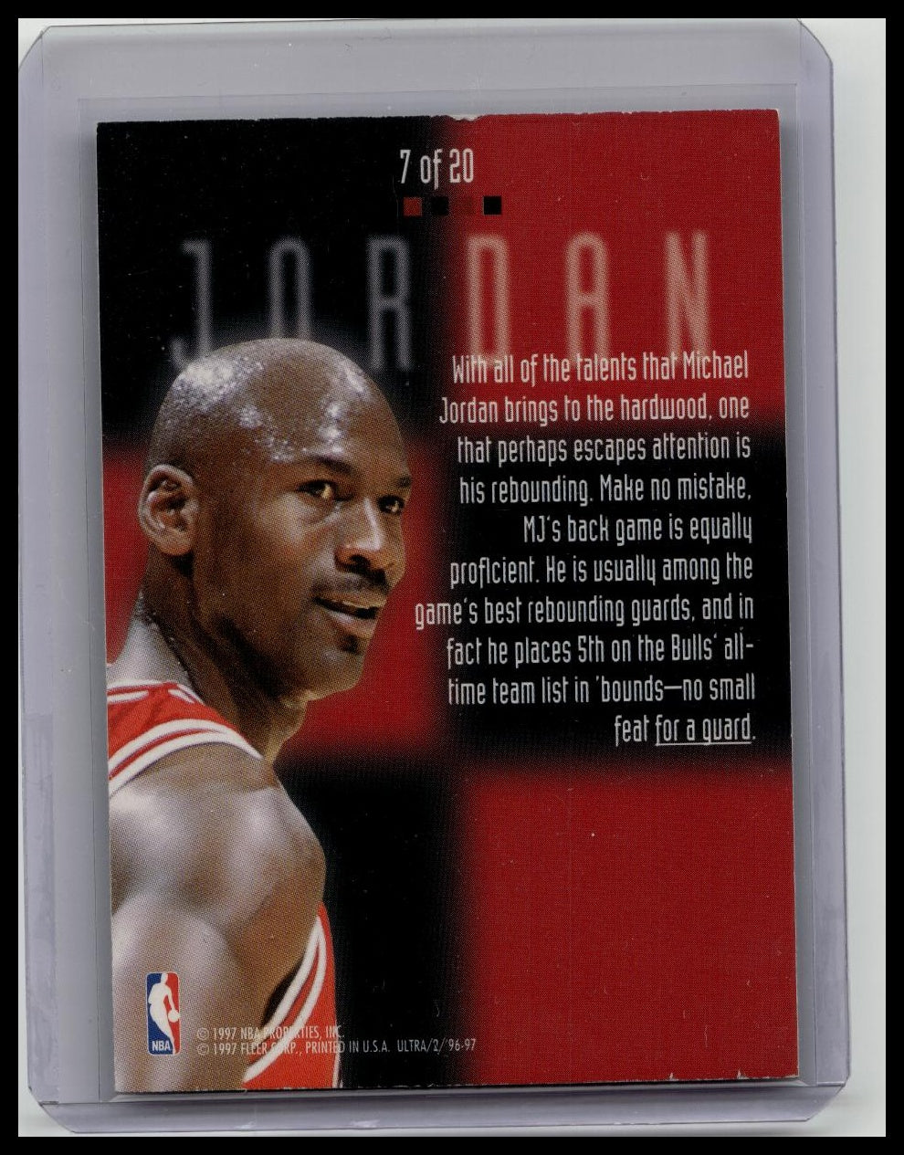 1996/97 Fleer Ultra MICHAEL JORDAN Rare Checkerboard "Board Game" SSP