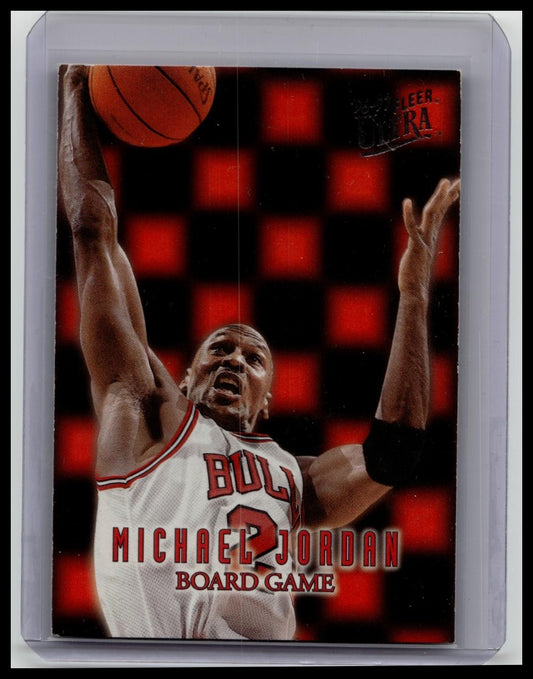 1996/97 Fleer Ultra MICHAEL JORDAN Rare Checkerboard "Board Game" SSP