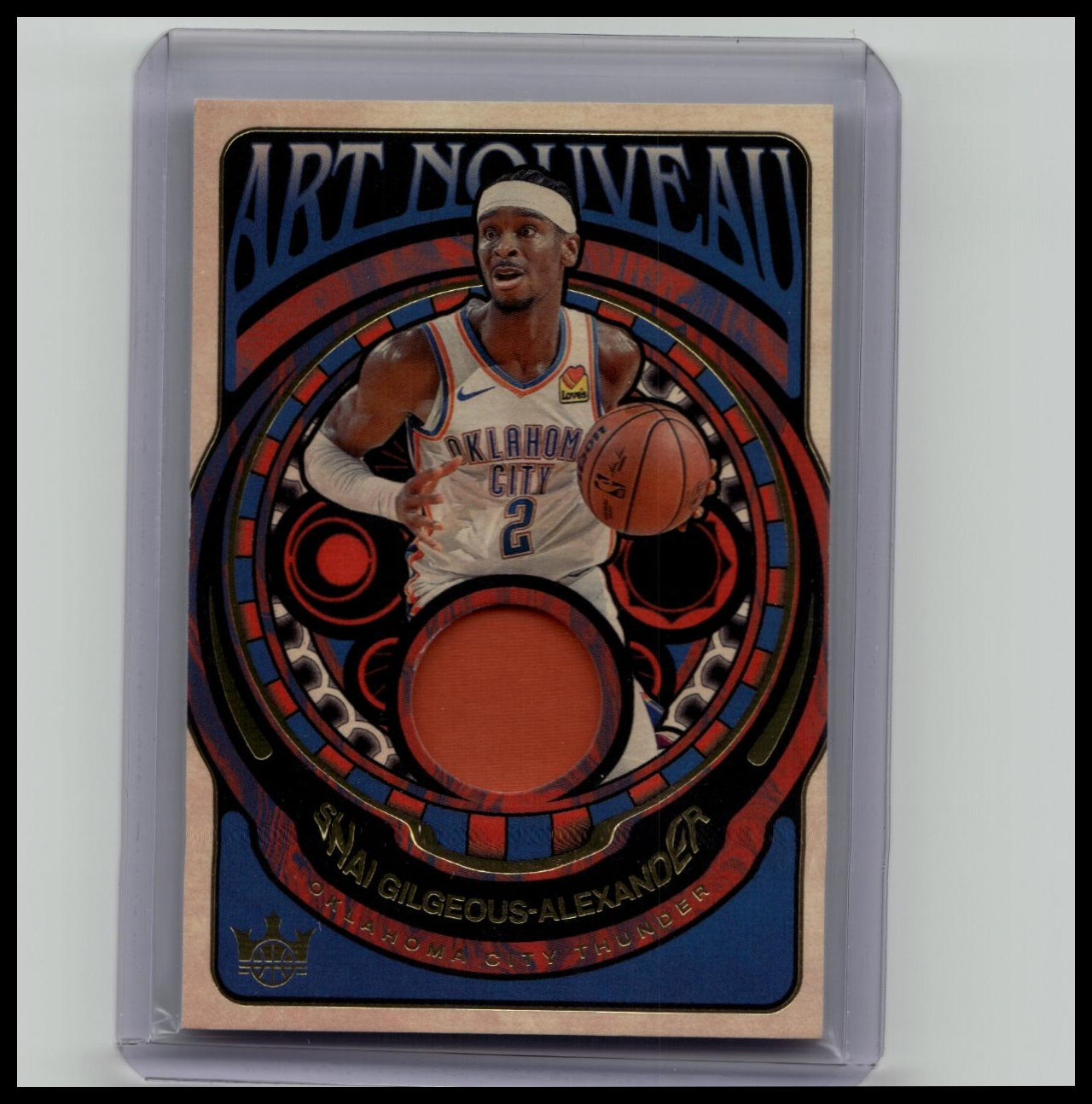 Shai Gilgeous-Alexander #AN-SGA 2024-25 Panini Court Kings Art Nouveau