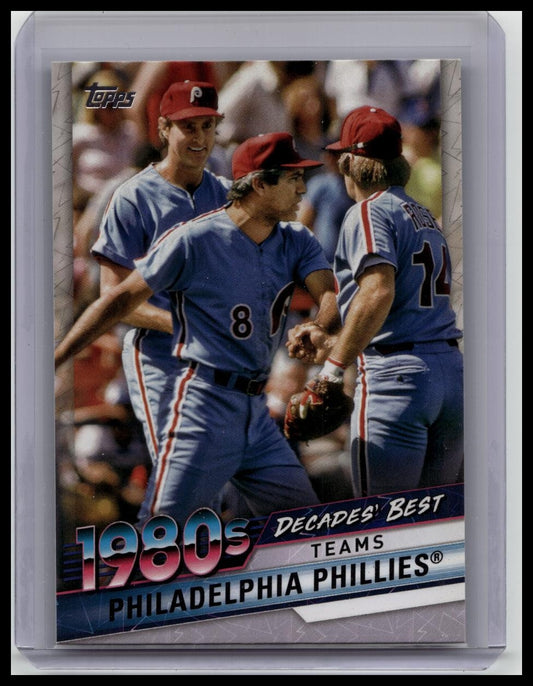 2020 Topps Decades Best 1980s #DB-58 Philadelphia Phillies Pete Rose