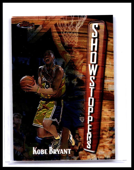 Kobe Bryant 1997 Topps Finest "Showstoppers" Card No. 262