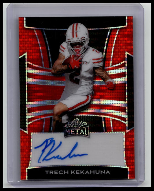 2025 Leaf Metal Prismatic Red Trech Kekahuna Rc Auto 3/3