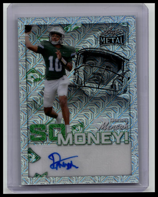 Darian Mensah 2025 Leaf Metal Football Prospect RC Auto #/5 SSP So Money Duke