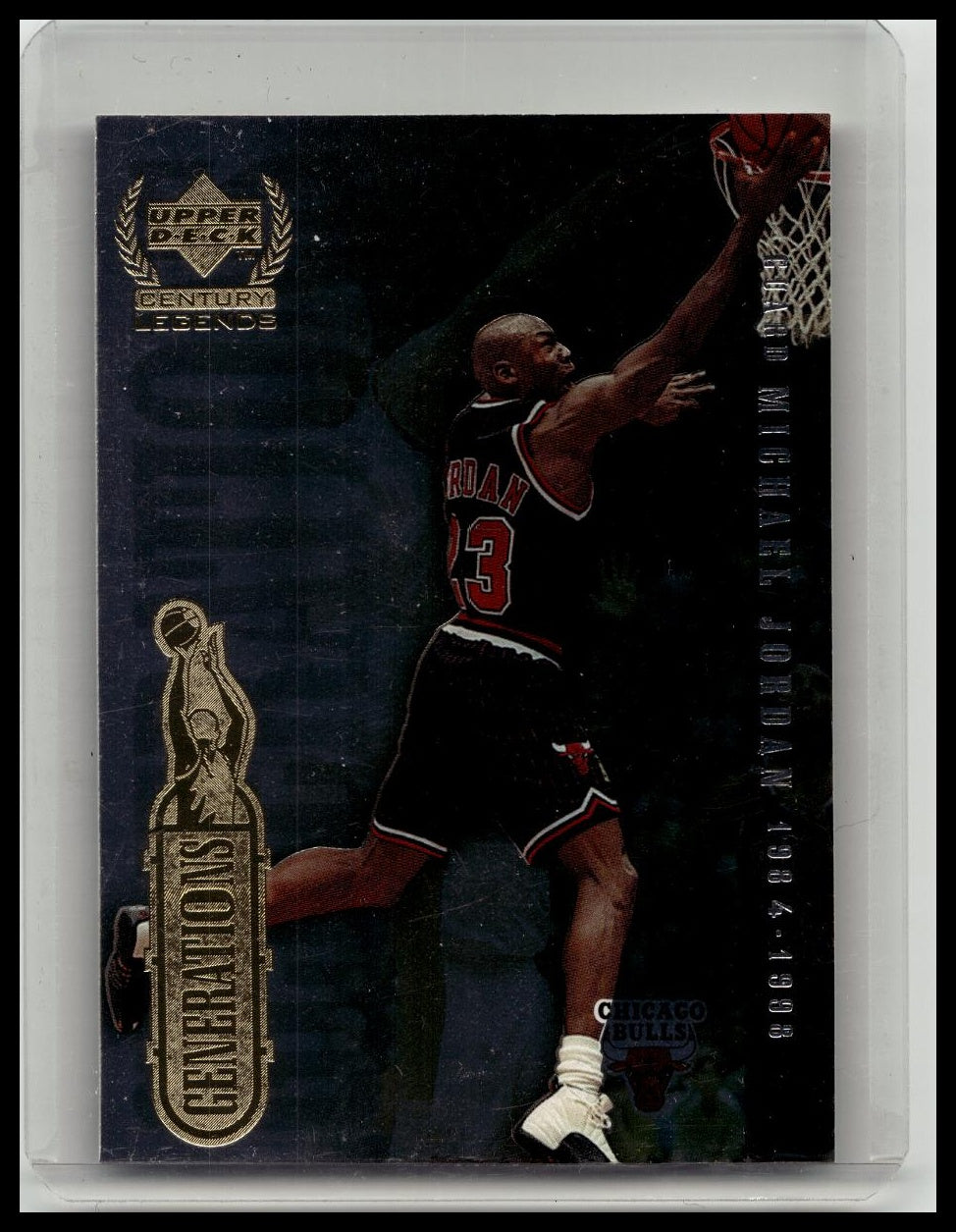 1999 Upper Deck Century Legends Generations Michael Jordan / Julius Erving