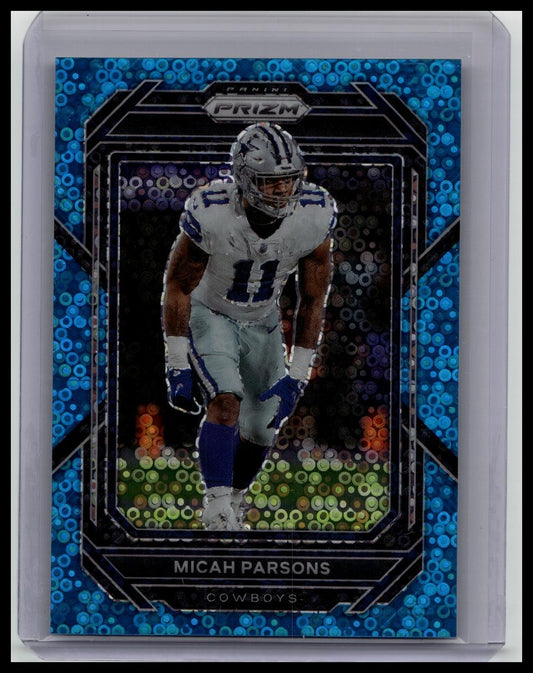 2022 Panini Prizm - Micah Parsons Blue No Huddle Disco /79