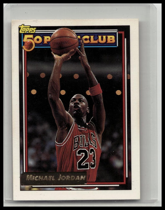 Michael Jordan 1993 Topps 50 Point Club Gold #205