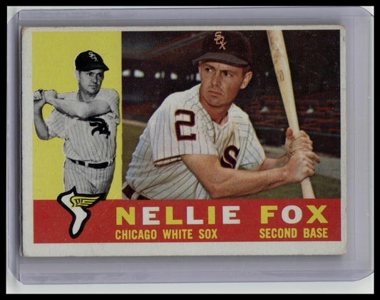 1960 TOPPS #100 NELLIE FOX WHITE SOX