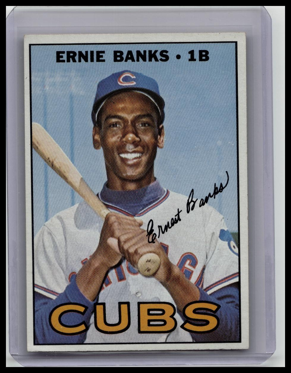 1967 Topps Ernie Banks #215 Cubs