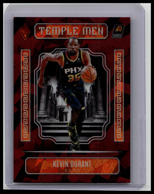 2023-24 Panini Phoenix Temple Men Maroon Ice /275 Kevin Durant #1