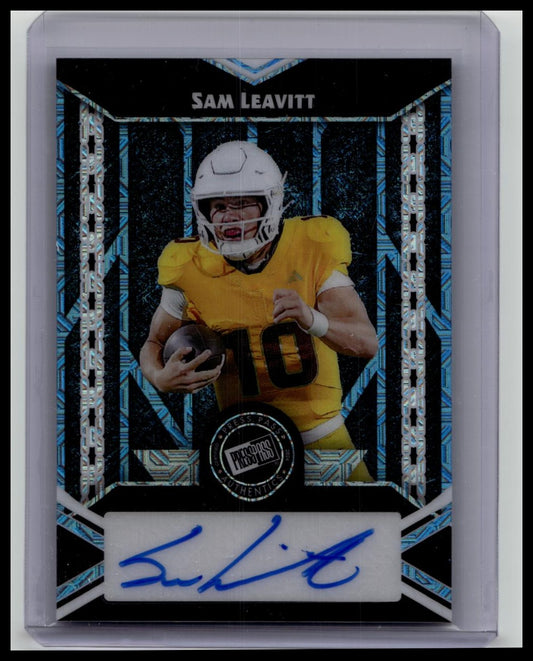 2025 Leaf Metal Sam Leavitt Auto /60 Arizona State