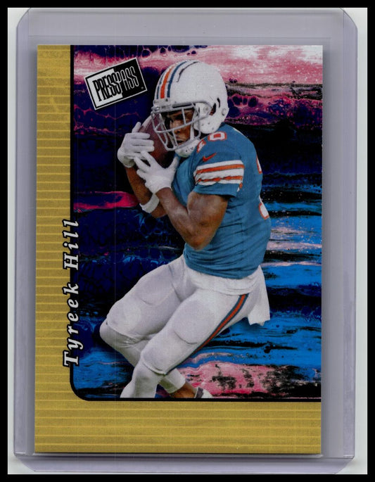 Tyreek Hill 2024 Leaf Press Pass 1/1