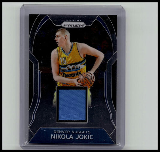 2017-18 Panini Prizm Sensational Swatches #SW-NJ Nikola Jokic Jersey