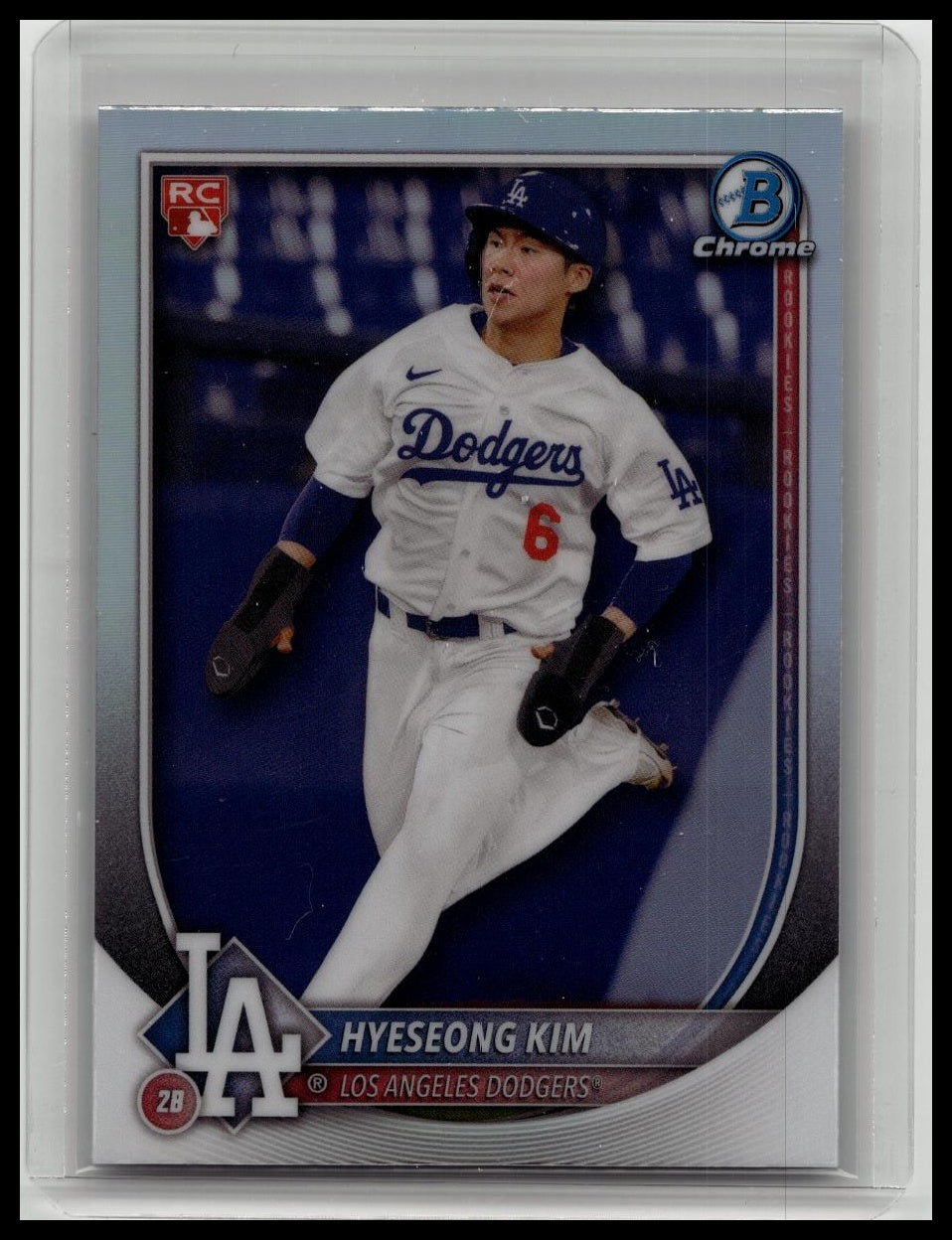 2025 Bowman Chrome Hyeseong Kim Red Rookie Redemption Refractor – Great ...