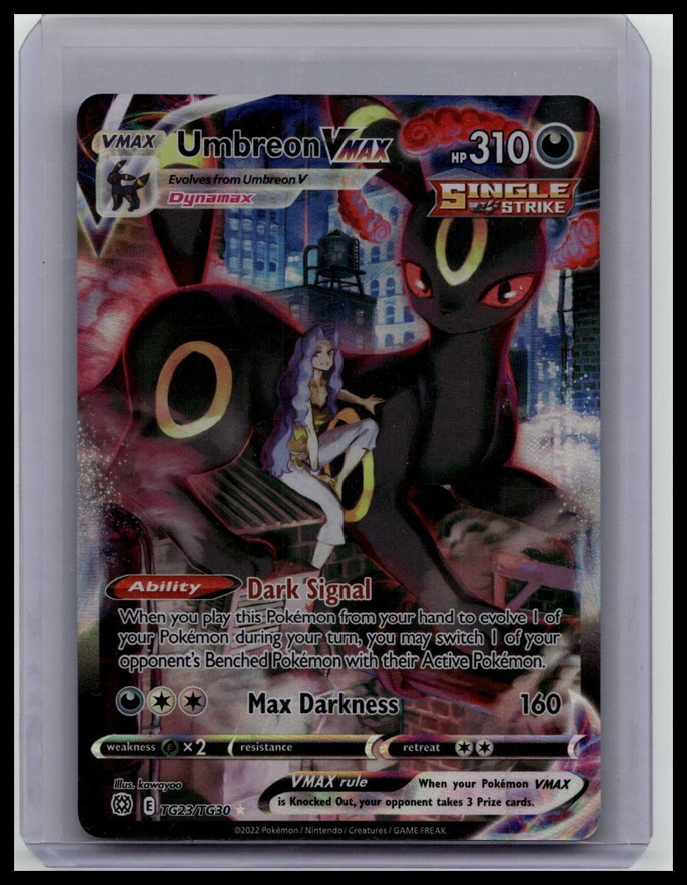 Umbreon VMAX - TG23/TG30 - Pokemon Brilliant Stars Sword Shield Rare