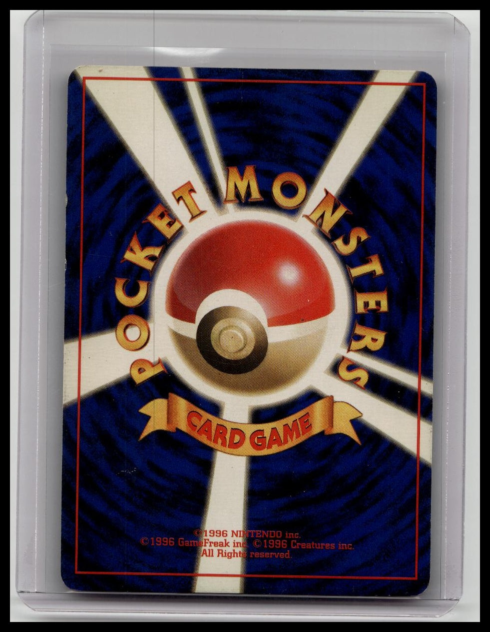 Rocket's Mewtwo No. 150 Team Rocket Holo Japanese Pokemon Card