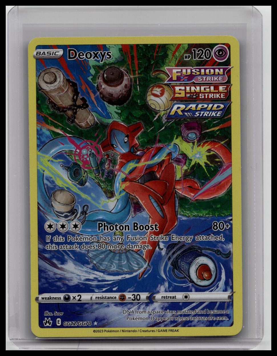 2023 Pokemon SWSH Deoxys Galarian Gallery #GG12/GG70