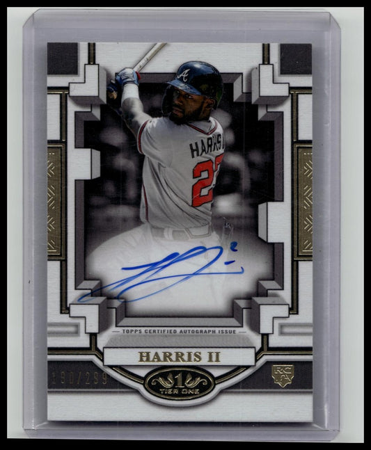 2023 Topps Tier One - Michael Harris II #BOA-MH2 Rc Auto /299