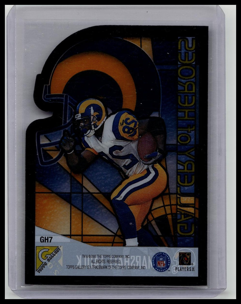2000 Topps Gallery Of Heroes Marshall Faulk