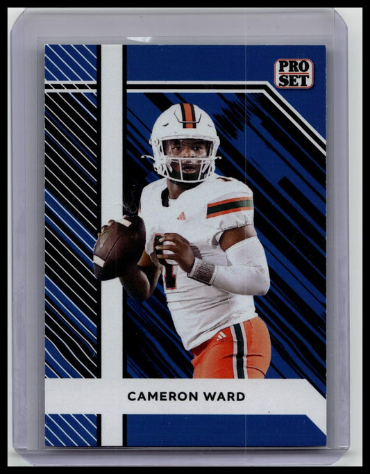 2024 Leaf ProSet Cameron Ward 10/50 Blue SP