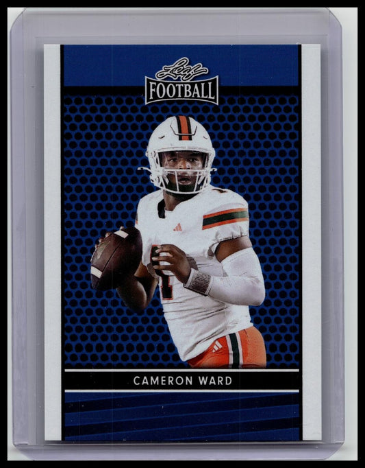 2024 Leaf Cameron Ward 25/50 Blue SP