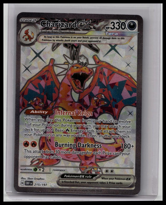 Pokemon TCG Charizard ex 215/197 Ultra Rare