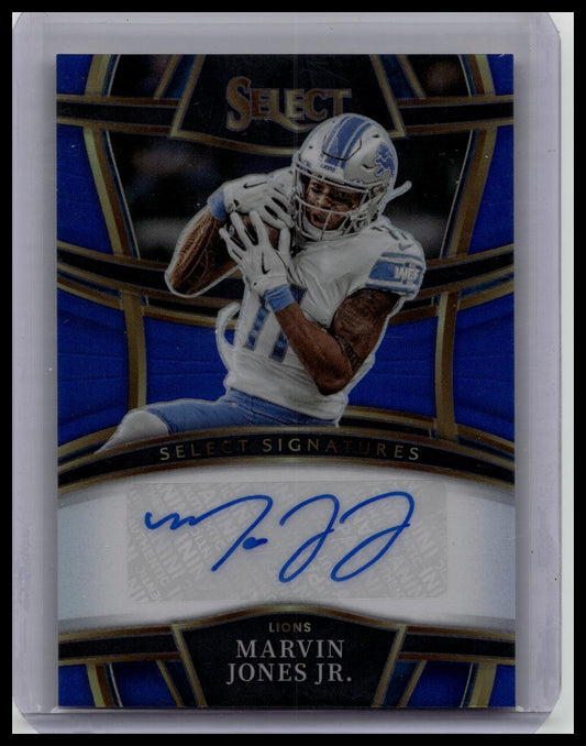 2022 PANINI SELECT MARVIN JONES JR. AUTO /99 #SSP-MAJ LIONS