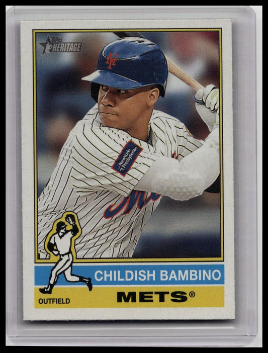 2025 Topps Heritage SSP Nickname Variation Childish Bambino Juan Soto