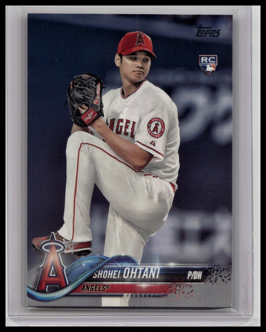 2018 Topps Baseball #700 Shohei Ohtani Rookie Card RC Angels
