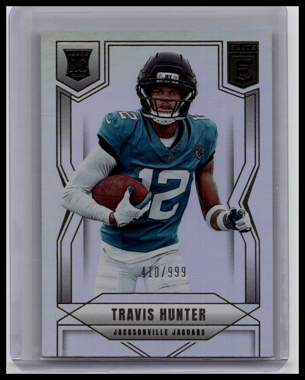 2025 Panini Donruss Elite Football Travis Hunter /999 RC Jaguars