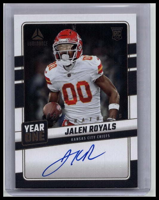 2025 Luminance Jalen Royals Auto Year One Rookie