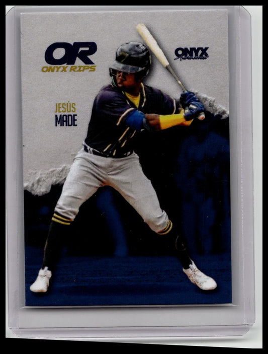 2025 Onyx Rips Jesus Made Blue /25