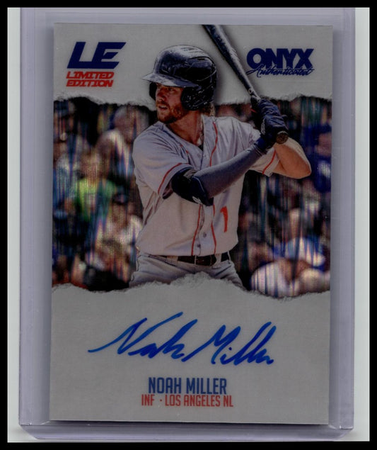2025 Onyx Rips /150 Limited Edition Noah Miller Auto
